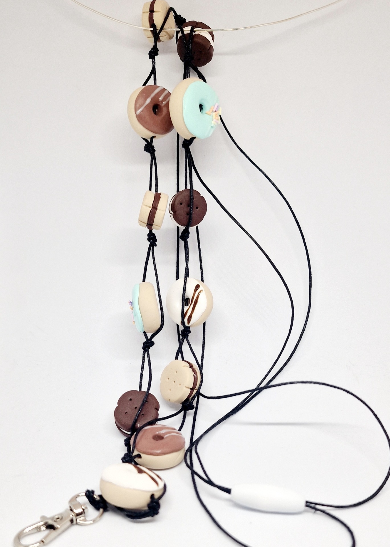 Donitsi-keksi avainnauha